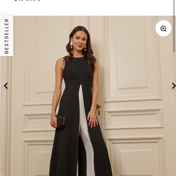 Adrianna Papell | Pants & Jumpsuits | Adrianna Papell Black And White ...
